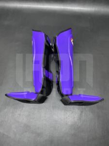 Espinilleras de Cuero Personalizables Ligeras para Adultos con Cierre de Gancho y Bucle TWINS Muay Thai MMA Protección Básica Personalizada - Product Image 6