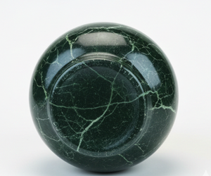 Recipiente para Dulces de Mármol Verde Hecho a Mano con Tapa - Azucarero de Piedra Natural Pulida para Cocina de Lujo y Decoración Elegante de Bar en Casa - Product Image 4