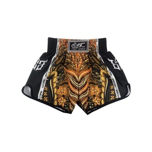 Shorts de boxe Muay Thai ajustés, légers et respirants pour l'entraînement sportif - Product Image 5