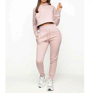 Econex Sports 2025 nuevo diseño personalizado traje de dos piezas para mujer ropa Casual invierno mujer Color bloque cremallera mangas mujeres - Product Image 1