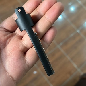Stainless Steel Finger Thinning Razor Single Edge Replaceable <b>Blade</b> Anti-Rust <b>Barber</b> Hair Trimming Razor OEM Custom - Product Image 5