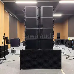 K10 Dual 10 pollici 2 vie passivi Line Array altoparlanti professionali pa sistema audio set sound bar con subwoofer