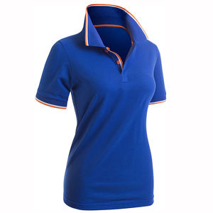 Camisas polo para mujer al por mayor, último diseño, logotipo personalizado bordado, estilo moderno y elegante para verano, camisa polo de manga corta para mujer - Product Image 3
