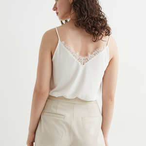 Camisola Básica de Algodón 100% para Mujer, Marca RABUSH SPORTS, Top de Verano con Tirantes Ajustables, Estilo Americano, Sin Costuras, Extraíble - Product Image 4
