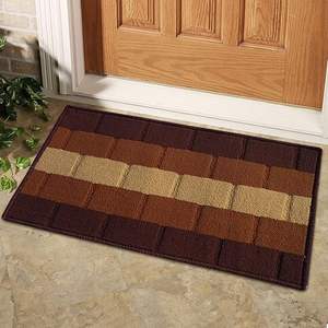 Tapis d'entrée antidérapant | (38x58cm) Tapis de salon pour porte d'entrée |   Tapis de sol en polypropylène pour la maison, le bureau, la chambre et la cuisine - Product Image 5