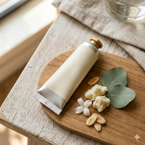 Crema de Manos Vegana de Manteca de Karité con Vitaminas y Hierbas, para Hidratar, Aclarar, Controlar la Grasa y Antienvejecimiento - Product Image 2