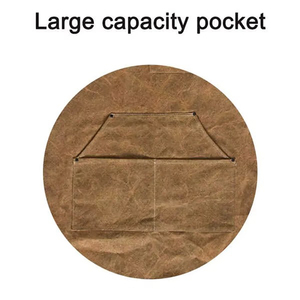 Genuine Leather Quick Dry Apron/Custom Logo Wholesale Cheap Prices Adjustable 100% Leather Manufacture Apron - Product Image 3