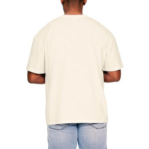 T-shirts pour hommes personnalisés imprimés, 100% coton, écologiques, anti-UV, de haute qualité, luxueux, coupe ample, épaules tombantes, style streetwear - Product Image 2