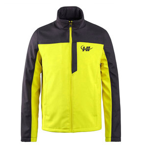 Veste Softshell Hiver Col Montant Logo Avant Respirante Écologique Personnalisable Extérieur Homme Haute Qualité Vente en Gros - Product Image 1