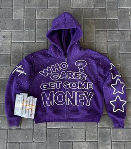 Proveedor de Sudaderas con Pedrería Personalizadas al por Mayor, Sudaderas Extra Grandes de Estilo Urbano - Product Image 2