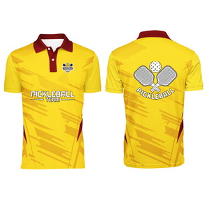 Uniformes de pickleball de qualité supérieure en gros, polos de sport personnalisés OEM pour hommes - Product Image 1
