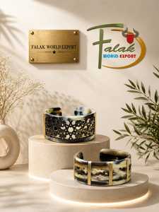 Pulsera de cuerno de búfalo de primera calidad, brazalete de cuerno de vaca a la moda para mujer, ideal para bodas y compromisos, precio al por mayor. - Product Image 1