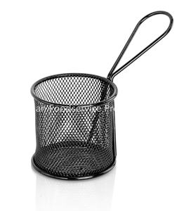 Mini <b>Chip</b> Fry <b>Basket</b> Henry Foodservice FRY <b>Basket</b> Stocked Metal MCB - Product Image 5