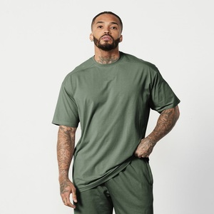 Camisetas de Moda para Hombre, Personalizadas, de Alta Calidad, 100% Algodón, 280gsm, 300gsm, 320gsm, de Corte Holgado, con Hombros Caídos, Entrega Rápida - Product Image 6