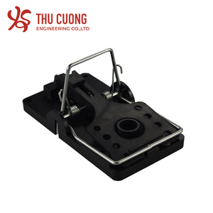 Très efficace traditionnel solide en plastique noir piège à rongeurs capture rapide facile ensemble fil métallique économique lutte antiparasitaire - Product Image 6