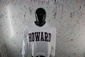 Sudadera con Capucha HOWARD WHITE, Forro Polar, Apliques Bordados, Diseño Liso Teñido, Informal, con Bolsillos, Transpirable, de Secado Rápido, Estilo Urbano - Product Image 3