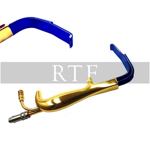 Tebbetts 18,5 dientes aislado Acero inoxidable Manual fibra óptica Retractor instrumentos quirúrgicos base - Product Image 5