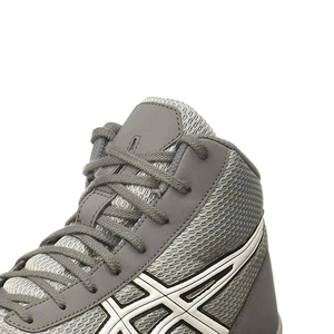Zapatos de Boxeo de Malla con Cordones, Transpirables, Grises, de Caña Alta, Zapatos de Entrenamiento Profesionales con Suela Antideslizante y Transpirable - Product Image 5