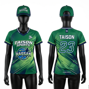 Camiseta de golf de disco para mujer, poliéster y spandex premium, transpirable, que absorbe la humedad, gris, verde azulado, diseño de paneles neón, sublimación, logotipo personalizado - Product Image 2