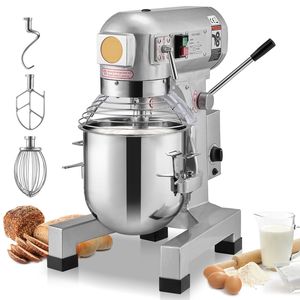 Impastatrice Commerciale da 10L con 3 Velocità Regolabili, 550W, Ciotola in Acciaio Inox, Mixer Alimentare Professionale - Product Image 1