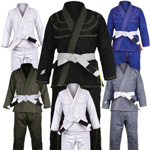ชุดยิวยิตสู BJJ คุณภาพสูง ผ้าฝ้ายเพิร์ลวีฟ ระบายอากาศได้ดี น้ำหนักเบา ทนทาน เหมาะสำหรับการฝึกซ้อม สำหรับผู้ชายและผู้หญิง - Product Image 1