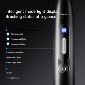 <span class=keywords><strong>Precio</strong></span> de fábrica, cepillo de dientes eléctrico ultrasónico inteligente multifunción, herramienta de higiene <span class=keywords><strong>bucal</strong></span> para viajes, uso doméstico, alerta de carga - Product Image 2