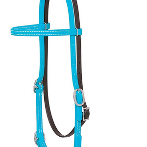 Brida para Caballo de Cuero Vacuno Genuino de Primera Calidad, Estilo Inglés, Nueva, con Acolchado Suave - Product Image 6