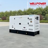 Groupe électrogène diesel silencieux triphasé 50HZ 60HZ 80kva 100kva avec moteur Cummins 4BTA3.9-G11