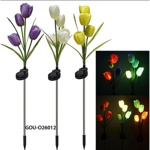 Estaca de Tulipanes Solares para Jardín - Product Image 2