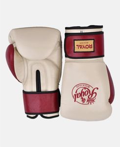 Gants de boxe professionnels unisexes pour l'entraînement et les sports de plein air, avec poignées, en cuir de vachette véritable et cuir PU, à lacets - Product Image 4