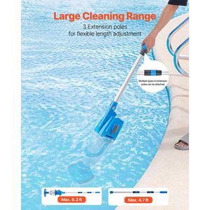 Pulitore Portatile Senza Fili per Spa con Aspirazione da 26 GPM, Ricaricabile, per Pulizia Profonda di Vasche Idromassaggio - Product Image 5