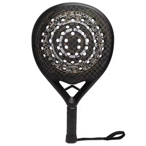 Raquette de paddle en fibre de carbone 12K à succès |   Raquette de tennis de plage légère et durable de 16 mm pour l'entraînement |   OEM ODM Personnalisé - Product Image 1