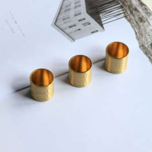 Exquisito y Elegante Portavelas de Lujo en Latón Sólido, Contenedor para Velas, Decoración para el Hogar, Accesorios de Ferretería, India - Product Image 2