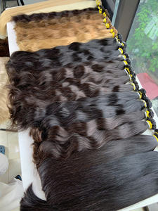 ผมมนุษย์บริสุทธิ์จากเวียดนามผมหยักศกเป็นลอนธรรมชาติสีเข้ม - Product Image 3