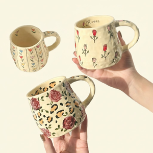 Mug à café en céramique isotherme classique 301-400 ml, compatible lave-vaisselle et micro-ondes - Product Image 4