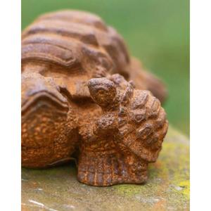 Decorative Rusty Turtle Sculpture garden Supplies <b>Hand</b> <b>Casted</b> Technique Iron Mini Turtle Statue Cheap Price - Product Image 5