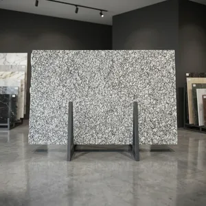 Exclusive P White Granite Slab Luxury White Granite <b>Stone</b> With Smooth Texture For Modern Architectural And Building Applications - Product Image 5