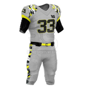 Uniforme de football américain Street Sport, matière confortable à séchage rapide, conçu pour l'entraînement en extérieur et le jeu d'équipe - Product Image 3