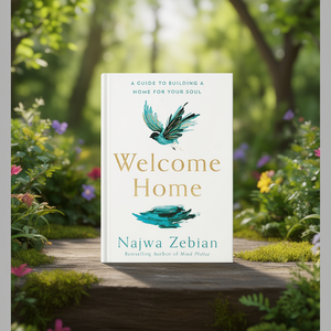 Bienvenue à la maison par l'auteur Najwa Zebian, impression de livre broché personnalisé à couverture souple - Product Image 2