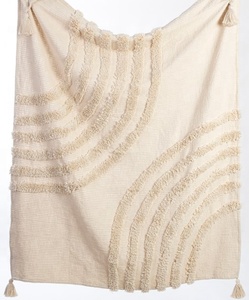 Manta Jacquard con estampado floral personalizado de alta calidad a un precio razonable del proveedor de la India - Product Image 1