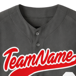 Camiseta de Béisbol Personalizada con Botones, para Jóvenes, de Poliéster, Uniforme Deportivo, Proveedor Mayorista OEM - Product Image 5