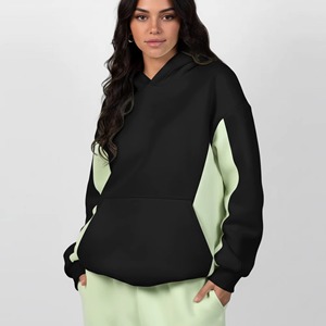 Sudaderas con Capucha de Invierno para Mujer, 100% Algodón, Estilo Urbano, con Logotipo Personalizado de Alta Calidad, Tallas Grandes, Venta al Por Mayor y Personalizables - Product Image 2