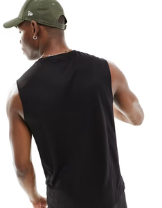 Men's Plus Size Breathable Knitted Sporty <b>Singlet</b> Casual Summer Tank Tops Blank Bodybuilding Gym 100% Cotton <b>running</b> Vest - Product Image 4