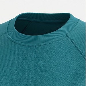 Ensemble de shorts en tricot 2 pièces pour femmes, couleur unie, col rond, manches courtes, coupe ample, au-dessus du genou, respirant, vêtements décontractés - Product Image 4