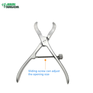 Pinces à os manuelles de qualité supérieure, instrument chirurgical orthopédique en acier inoxydable, forte adhérence pour la chirurgie des traumatismes et des fractures - Product Image 6