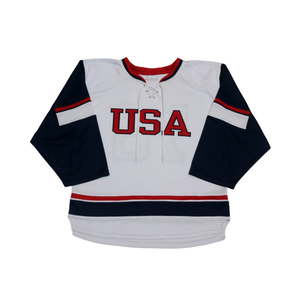 Uniformes de hockey personalizados OEM con sublimación, tela twill y malla transpirable para equipos profesionales - Product Image 4