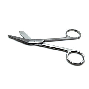 Ciseaux à pansements Lister en acier inoxydable, courbés, médicaux, manuels, réutilisables, de haute qualité, personnalisés pour la chirurgie, les soins infirmiers et les traumatismes. - Product Image 3