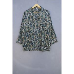 Conjunto de pijama con estampado Floral para mujer, ropa de dormir ligera y suave de seda para verano, novedad - Product Image 3