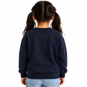 Girls Christmas Crew Neck Sweatshirt Cute Snowman Print Kids Long Sleeve Pullover Winter Casual Sweatshirt - Product Image 6
