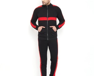 Survêtement de football pour hommes RAPID SPORTS en gros, 2-en-1 décontracté, couleur unie imprimée, 100 % coton molletonné, à capuche, taille élastique - Product Image 1